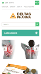 Mobile Screenshot of deltaspharma.com